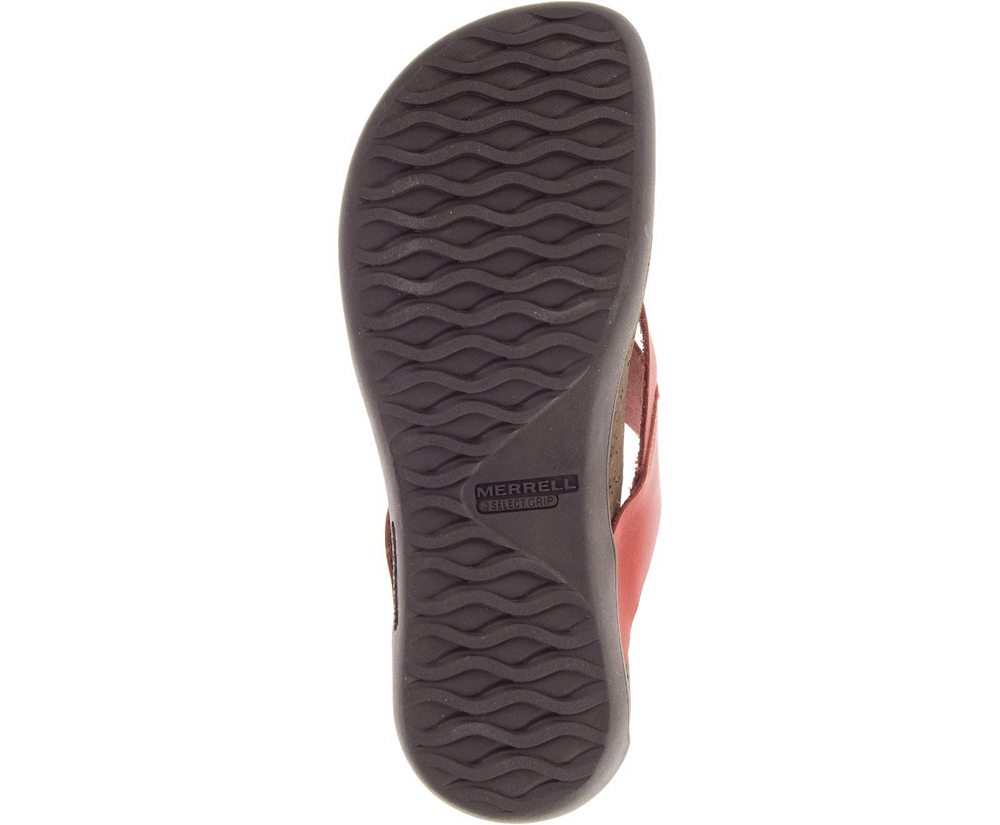 Sandálias Senhora - Merrell District Mahana Post - Vermelhas - WTZ365104